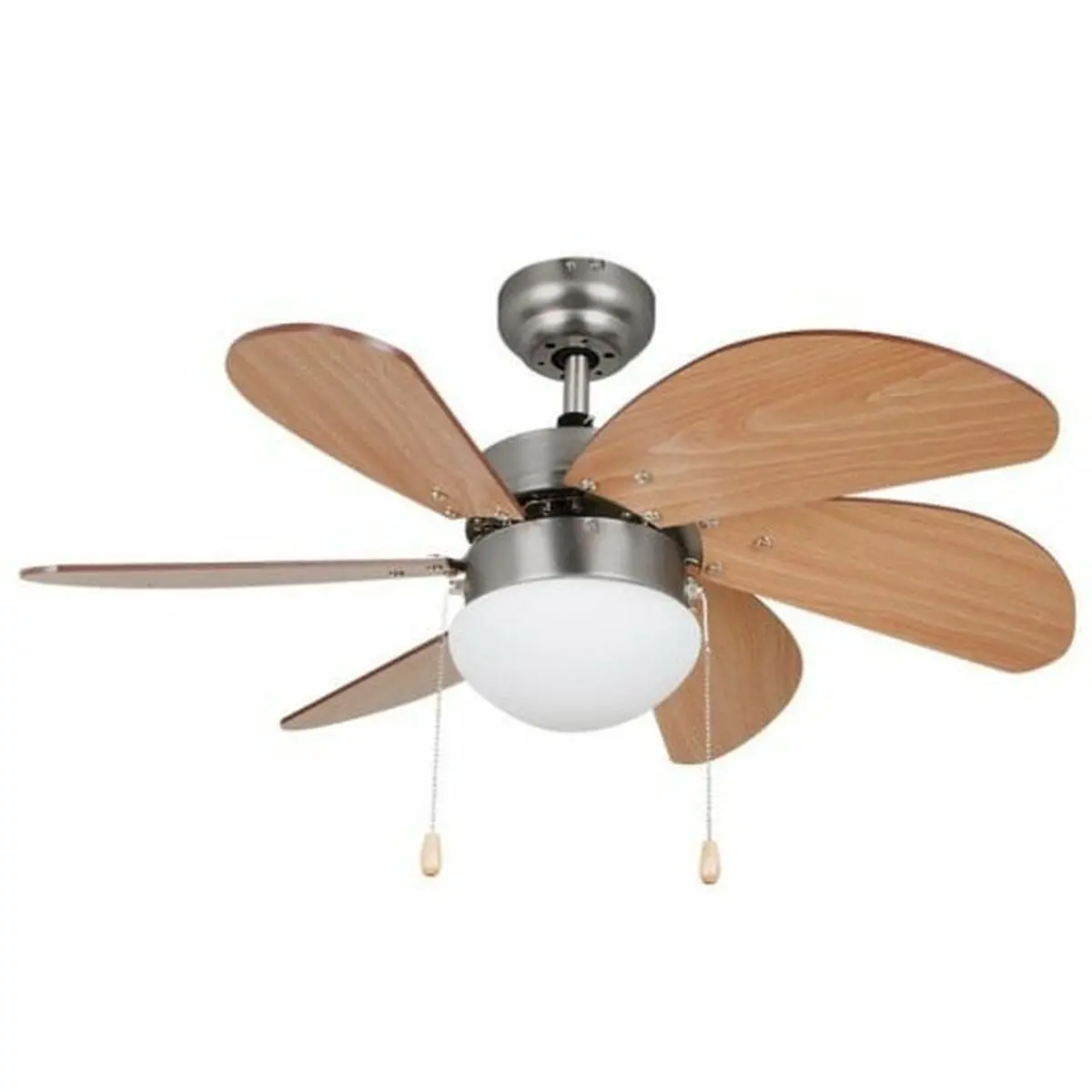 Ventilatore da Soffitto con Luce Orbegozo CP 15075 N 50 W Legno