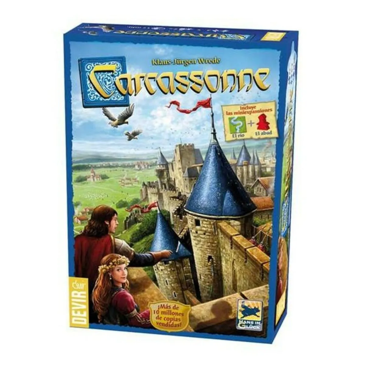 Gioco da Tavolo Carcassonne Devir 222593 (ES)