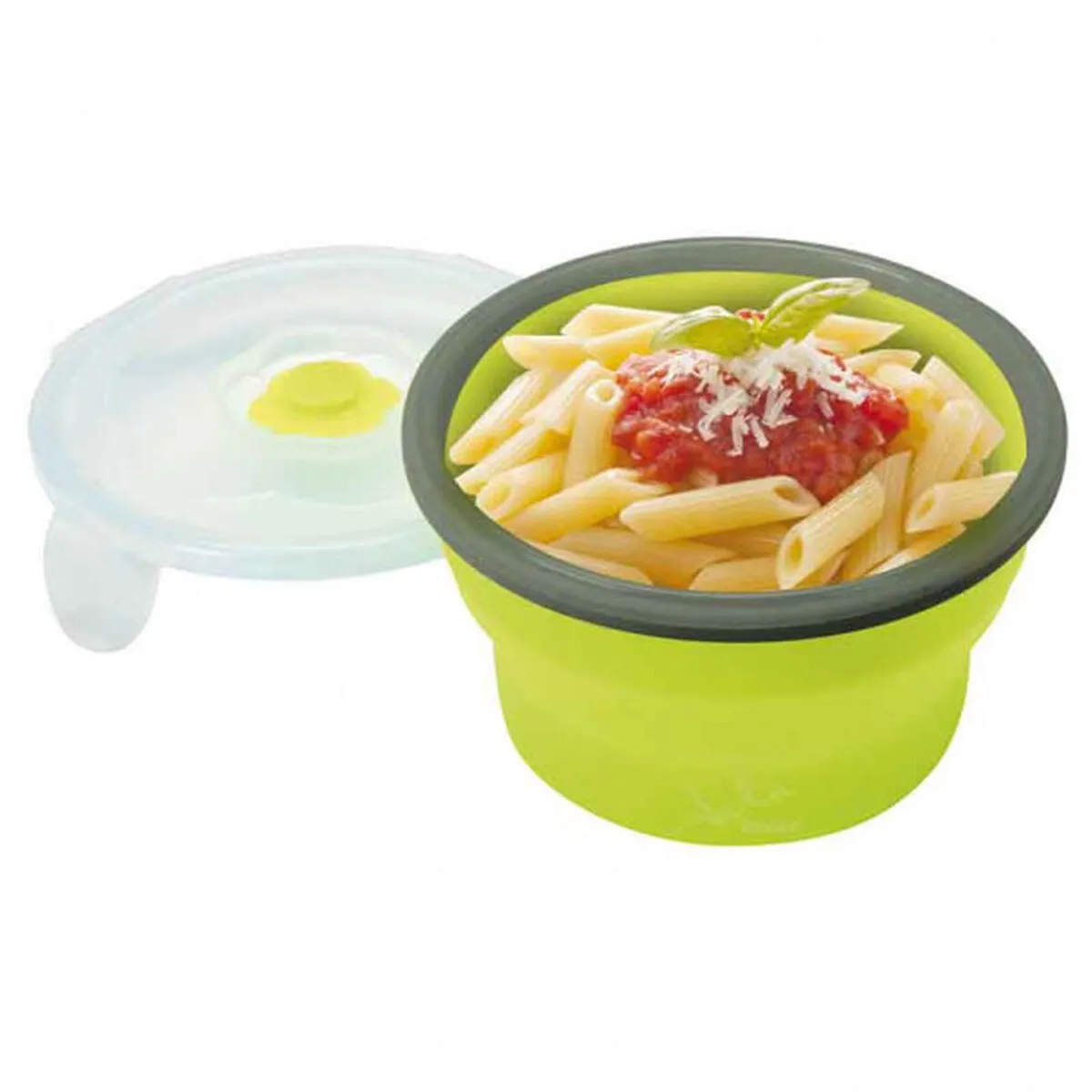 Porta pranzo JATA 903 Verde Silicone 540 ml