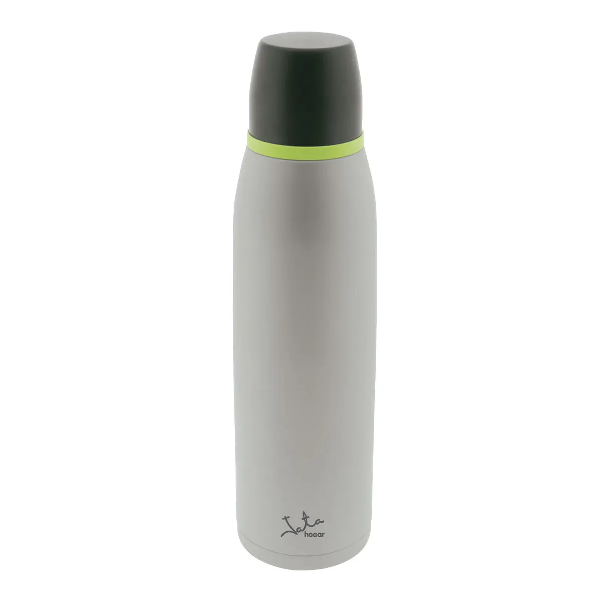 Thermos da Viaggio JATA 920 1 L Grigio Acciaio inossidabile Plastica