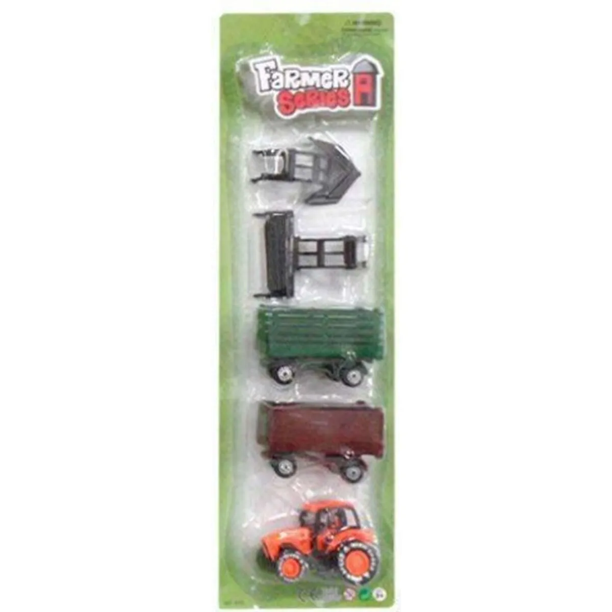 Playset di Veicoli Trattore Accessori 5 Pezzi