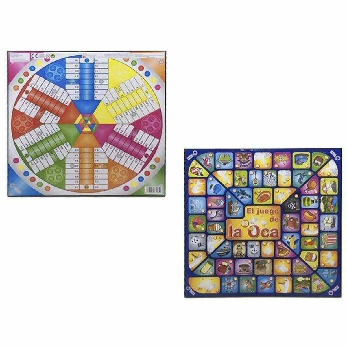 Tabellone per Parcheesi e Gioco dell'Oca