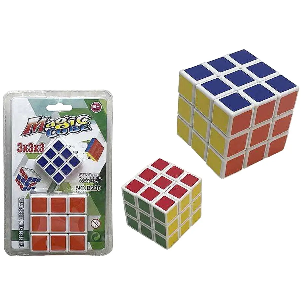 Cubo di Rubik 3x3x3 2 Pezzi