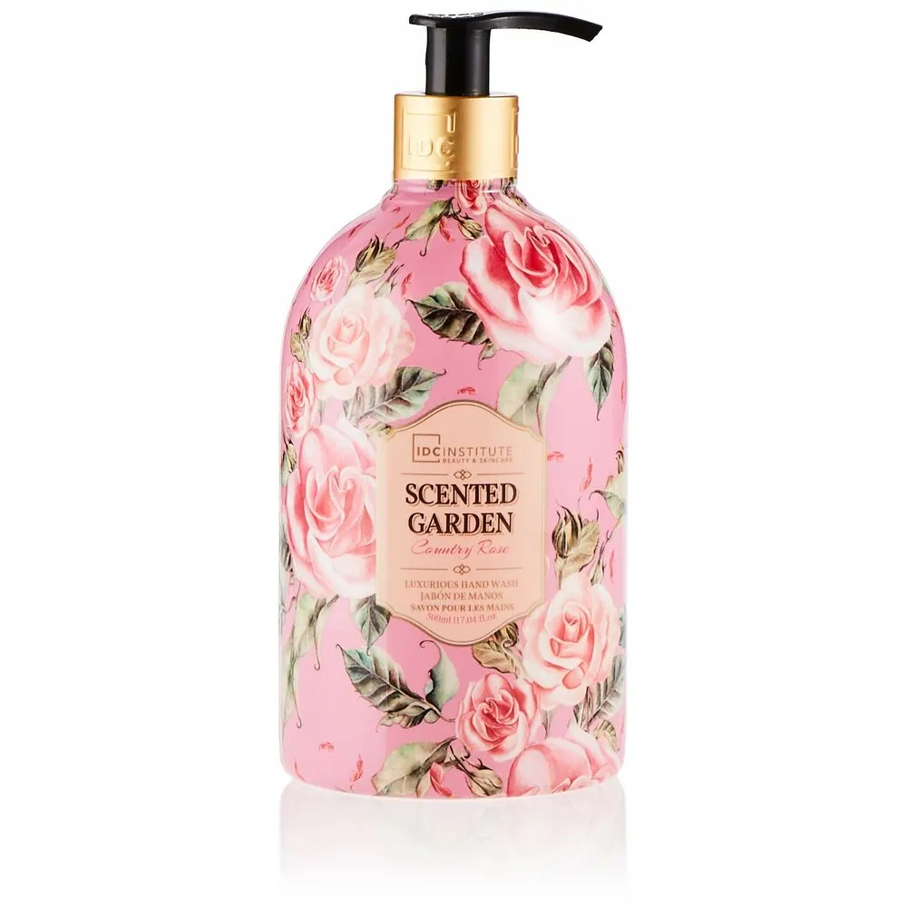 Sapone per le Mani IDC Institute Scented Garden Fiori Rosa (500 ml)