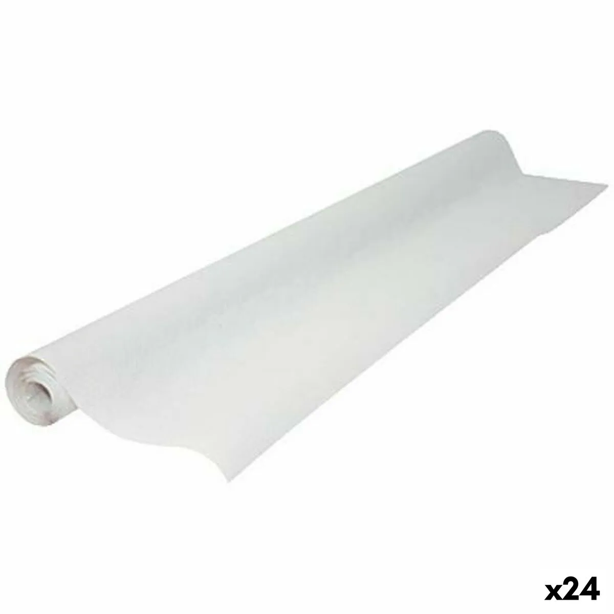 Tovaglia Maxi Products Bianco Carta 1 x 10 m (24 Unità) (40 Unità)