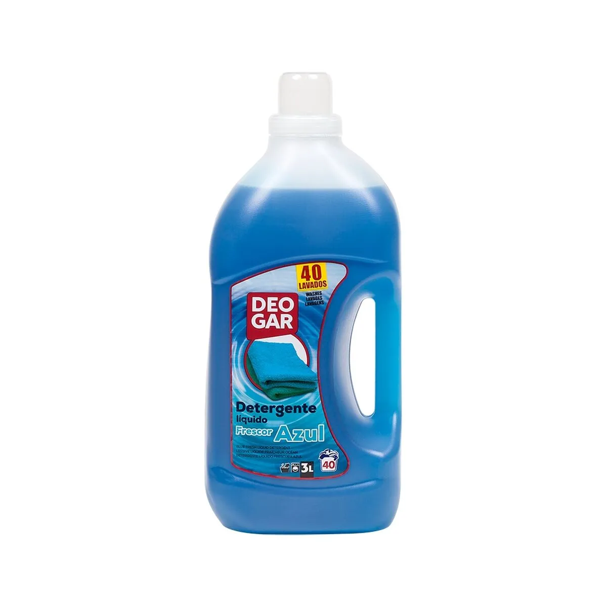 Detersivo liquido Deogar Azul (3 L)