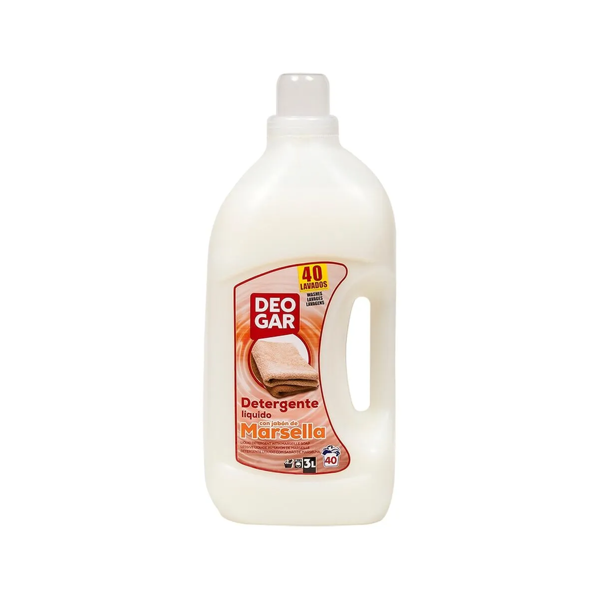 Detersivo liquido Deogar Sapone di Marsiglia (3 L)