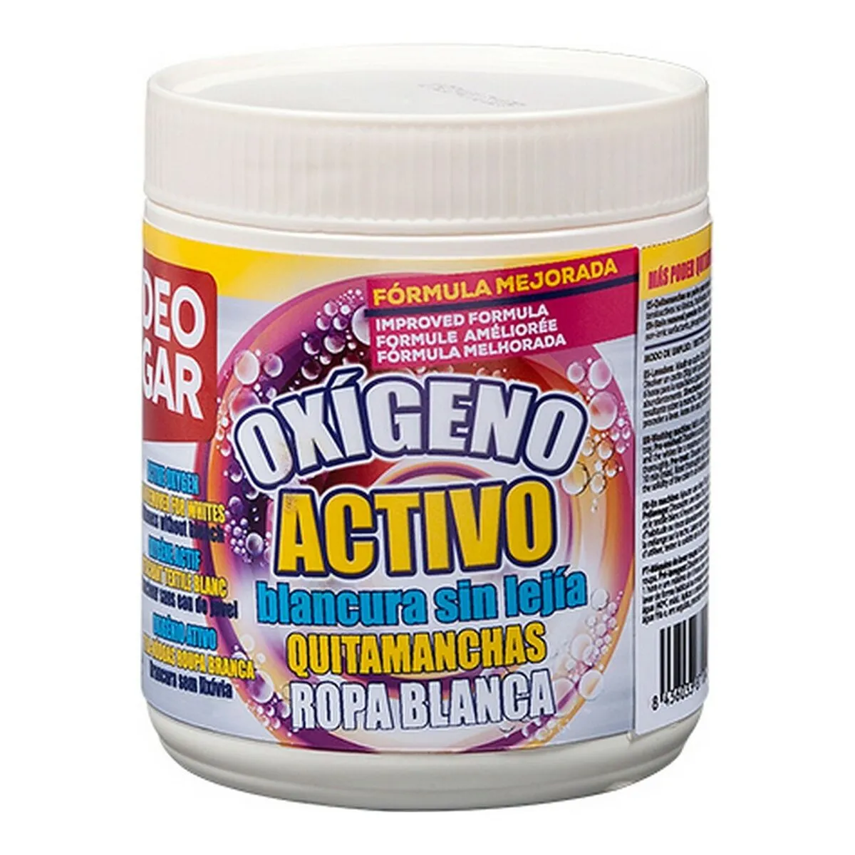 Elimina macchie Deogar Contiene ossigeno attivo (500 g)