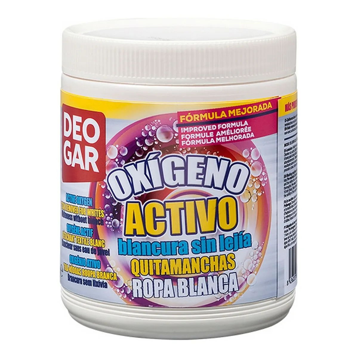 Elimina macchie Deogar Contiene ossigeno attivo (100 g)