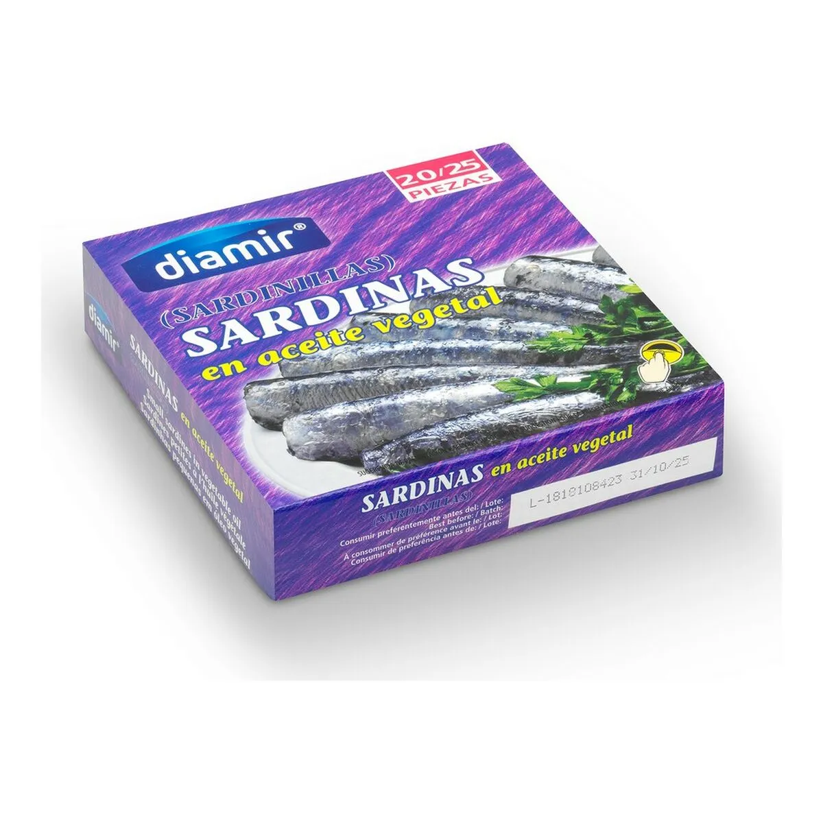 Sardine in olio Diamir (266 g)