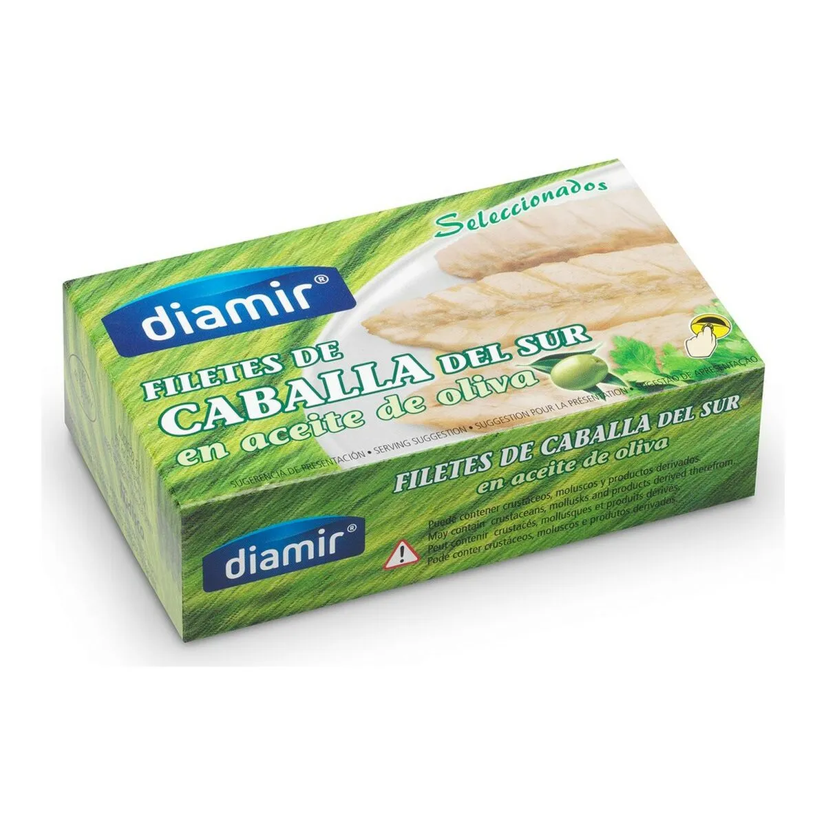 Filetti Di Sgombro Del Sud Diamir Olio d'Oliva (125 g)