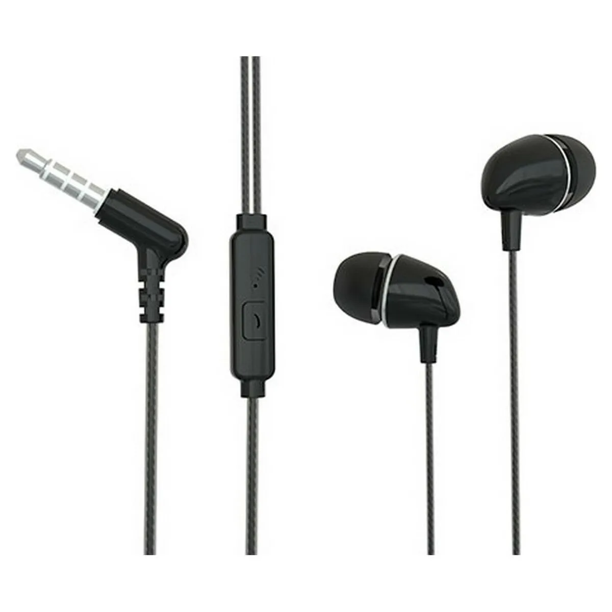 Auricolari con Microfono TM Electron Nero