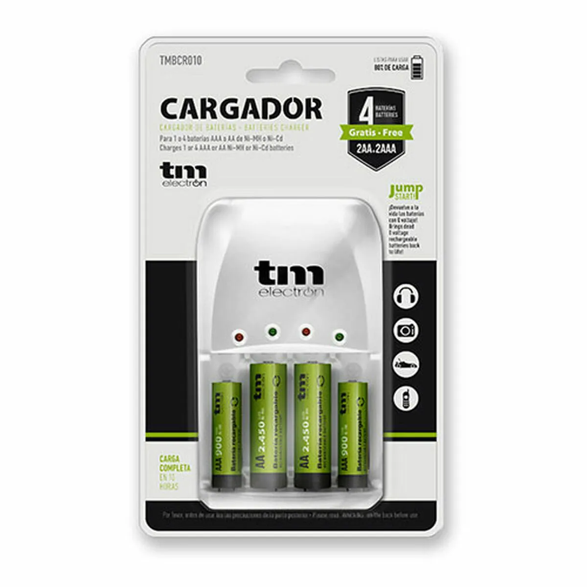 Caricabatterie TM Electron R03/R6