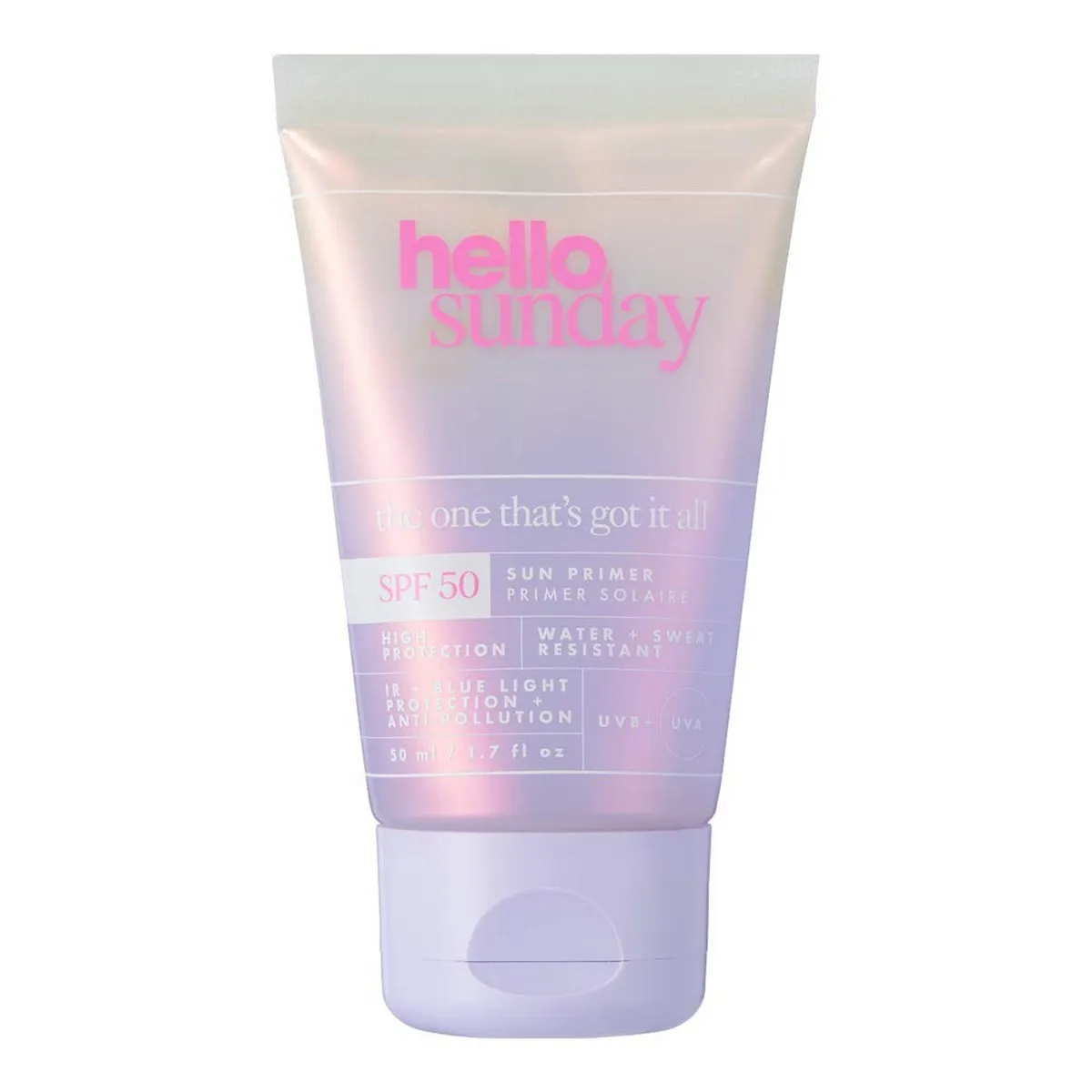 Crema Viso Hello Sunday The One That's Got it All Sun Primer SPF 50 (50 ml)