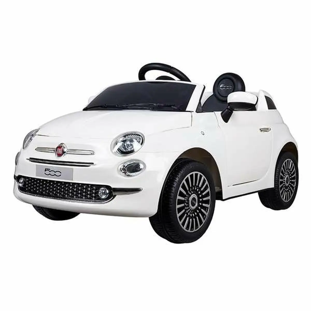 Macchina Elettrica per Bambini Fiat 500 Bianco