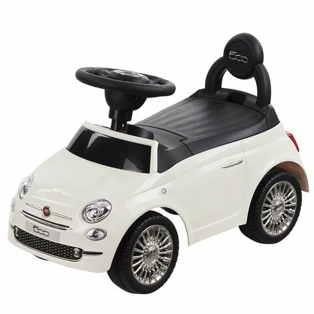 Cavalcabili RIDE ON CAR FIAT 500 WHITE