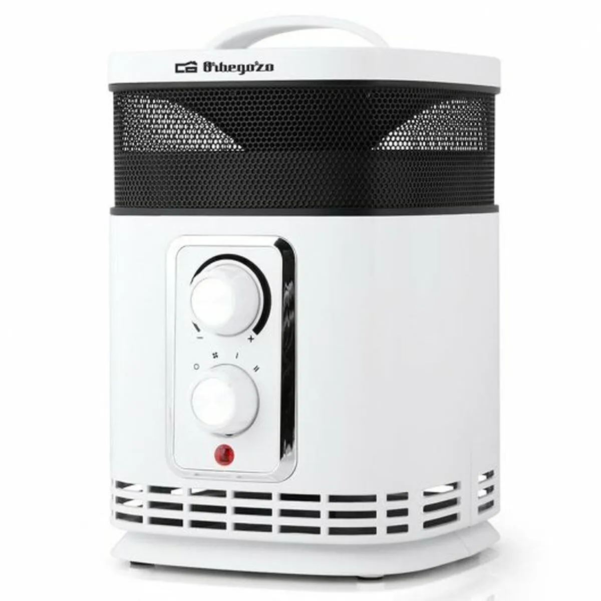 Termoventilatore Portatile in Ceramica Orbegozo CR 6025 Nero/Bianco 1500 W