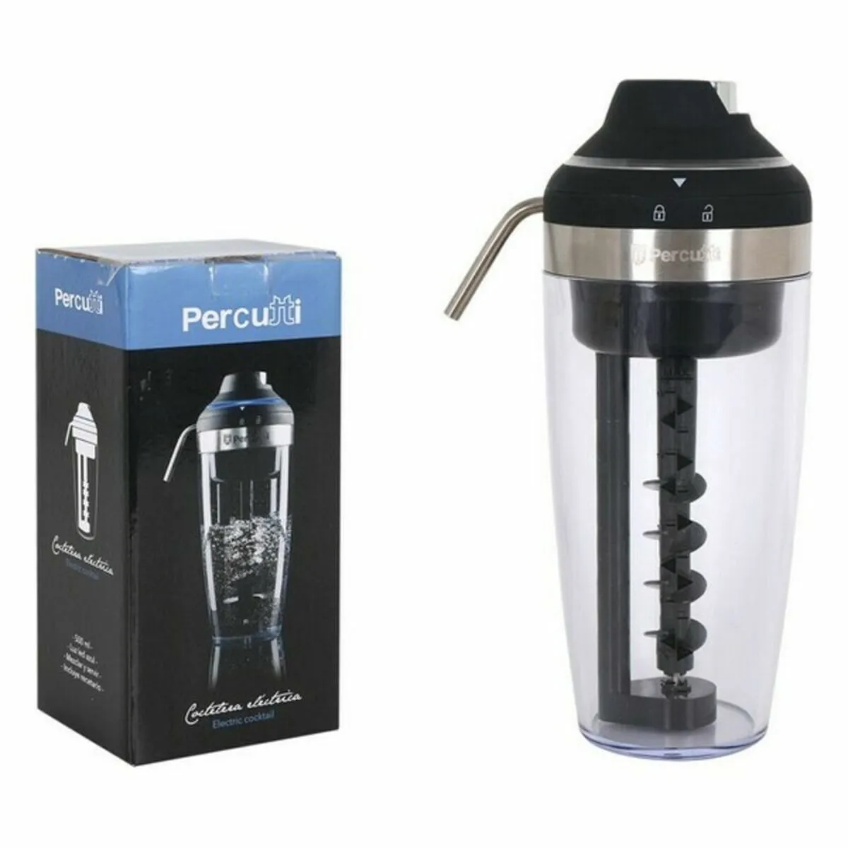 Shaker per cocktail Percutti Legno 500 ml Elettrica