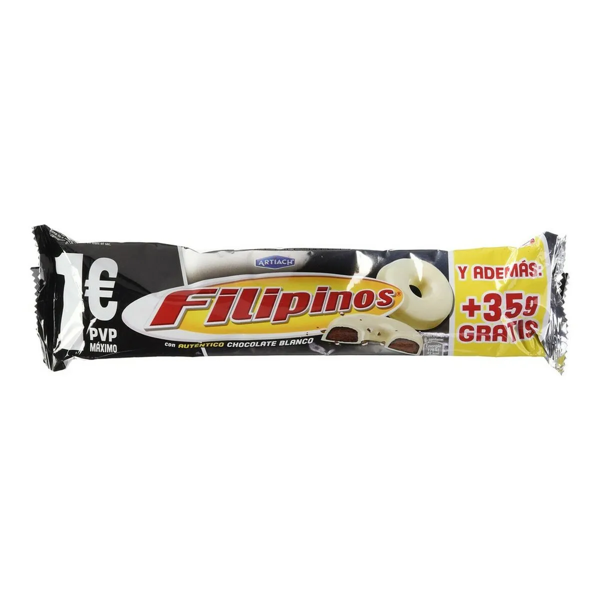 Ciambelle Artiach Filipinos Cioccolato bianco (100 g)