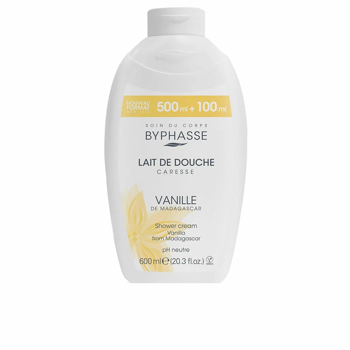 Gel Doccia Byphasse Caresse Vaniglia 600 ml