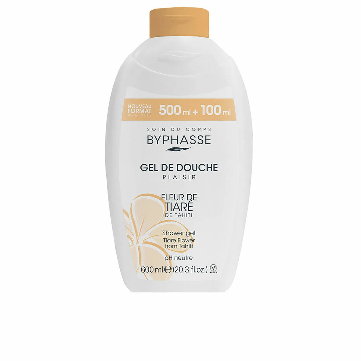 Gel Doccia Byphasse Plaisir Gardenia 600 ml