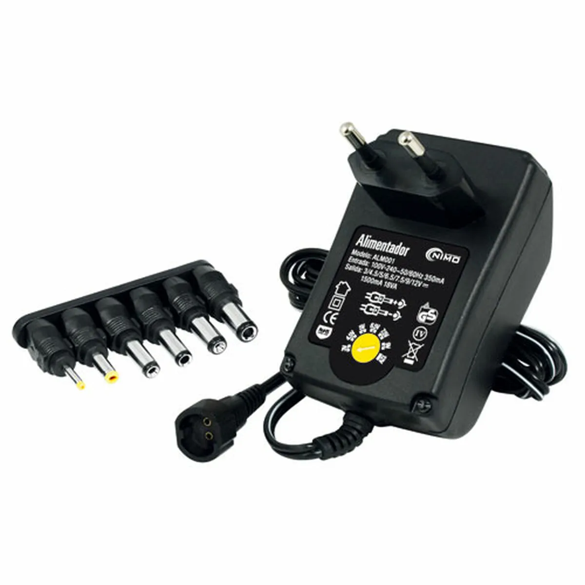 Adattatore di Corrente NIMO 18 W 3-12 V