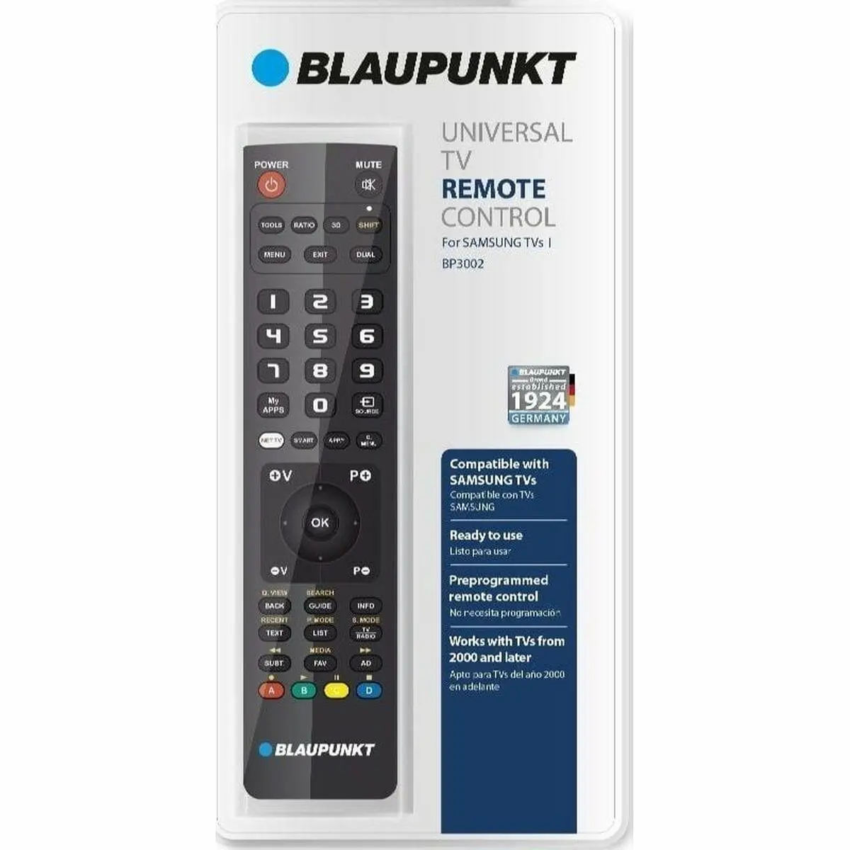 Telecomando Universale Blaupunkt BP3002