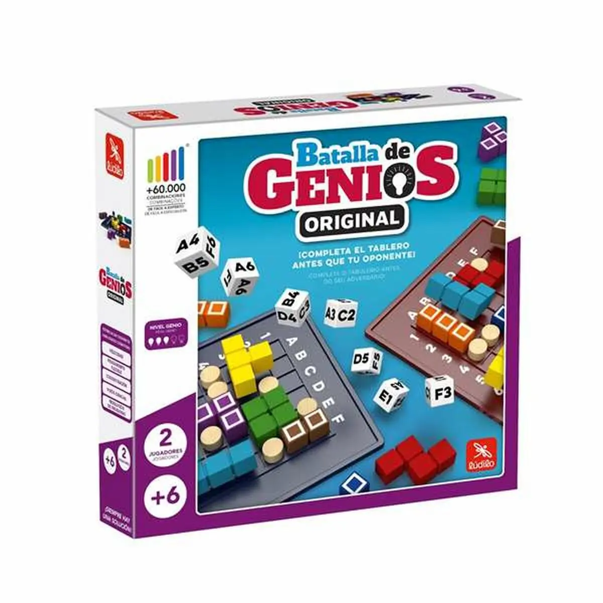 Gioco Educativo Lúdilo Batalla de Genios 10 x 10 x 3 cm