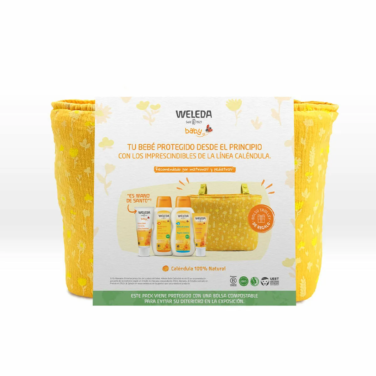 Set di igiene Weleda Baby 5 Pezzi Calendula