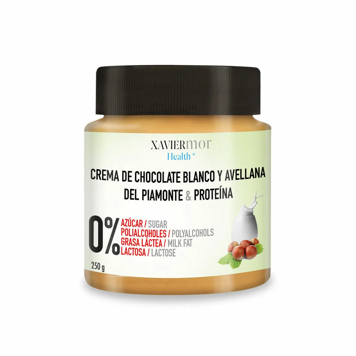 Crema spalmabile al Cioccolato Xavier Mor Health Cioccolato bianco