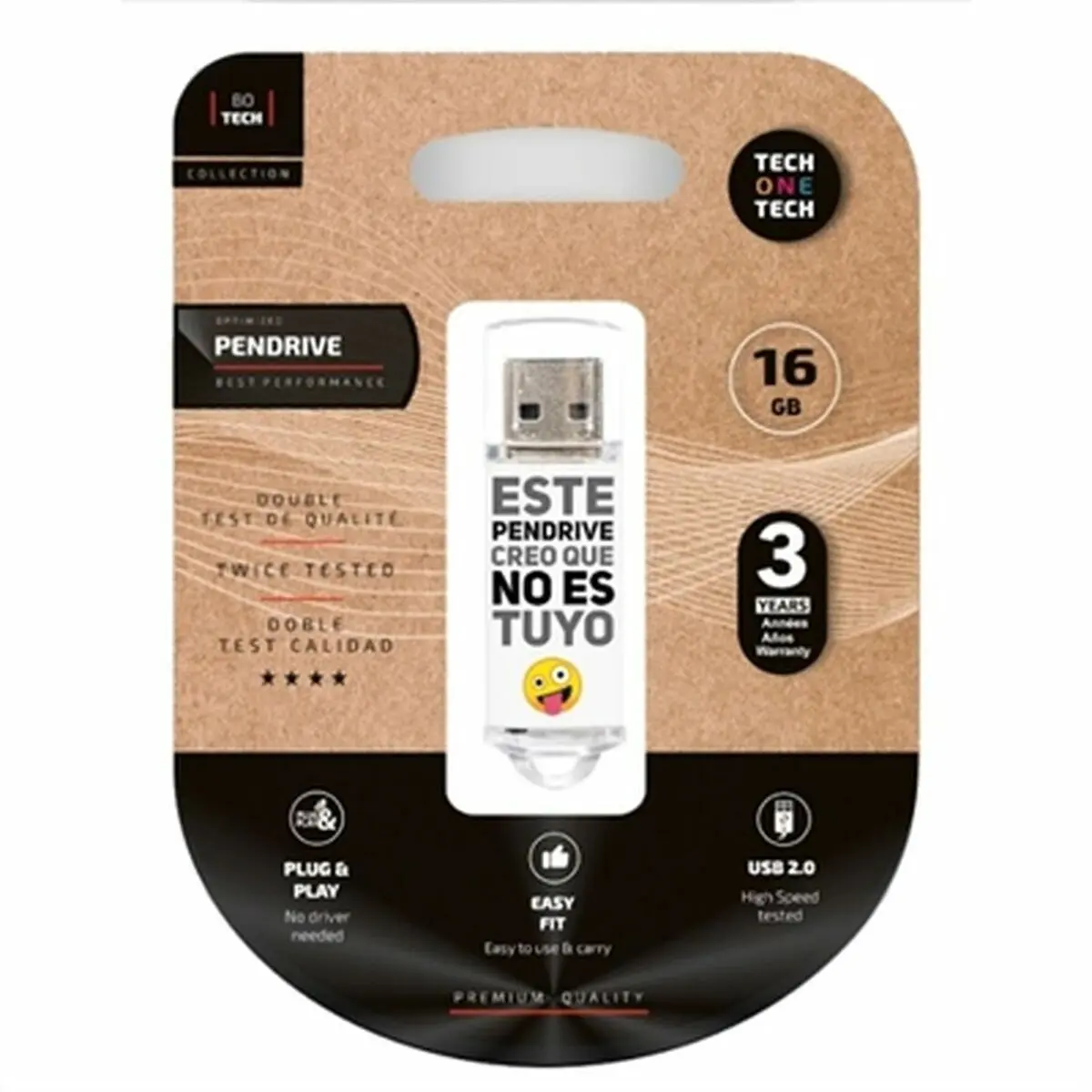 Memoria USB Tech One Tech TEC4007 16 GB