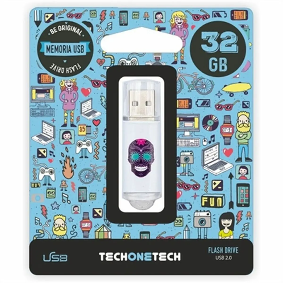 Memoria USB Tech One Tech TEC4008-32 32 GB