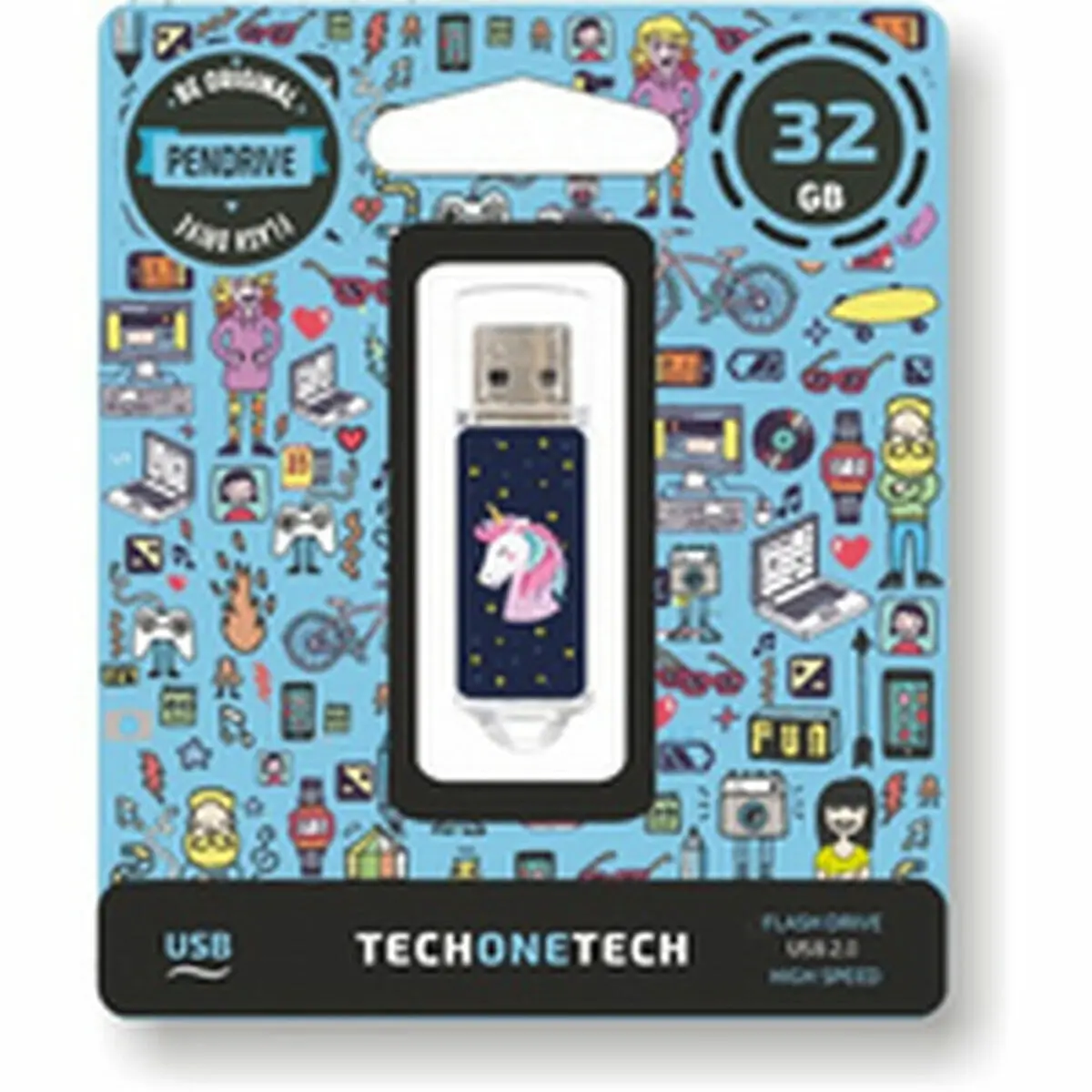 Memoria USB Tech One Tech TEC4012-32 32 GB