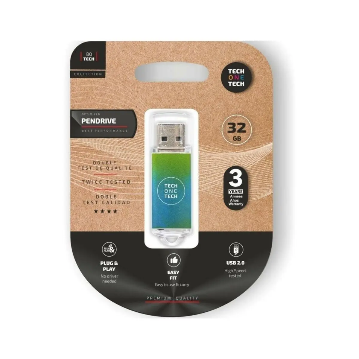 Memoria USB Tech One Tech Be Ocean 32 GB