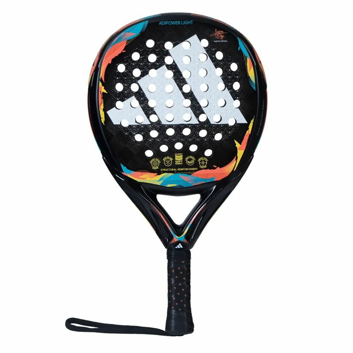 Racchetta da Padel Adidas adipower Light 3.2 Nero Multicolore