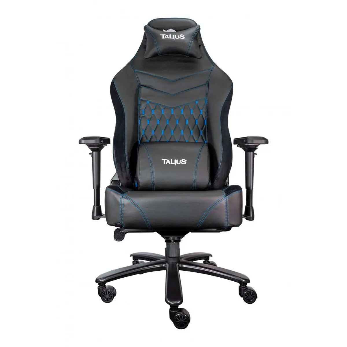 Sedia Gaming Talius Mamut Azzurro Nero Nero/Blu