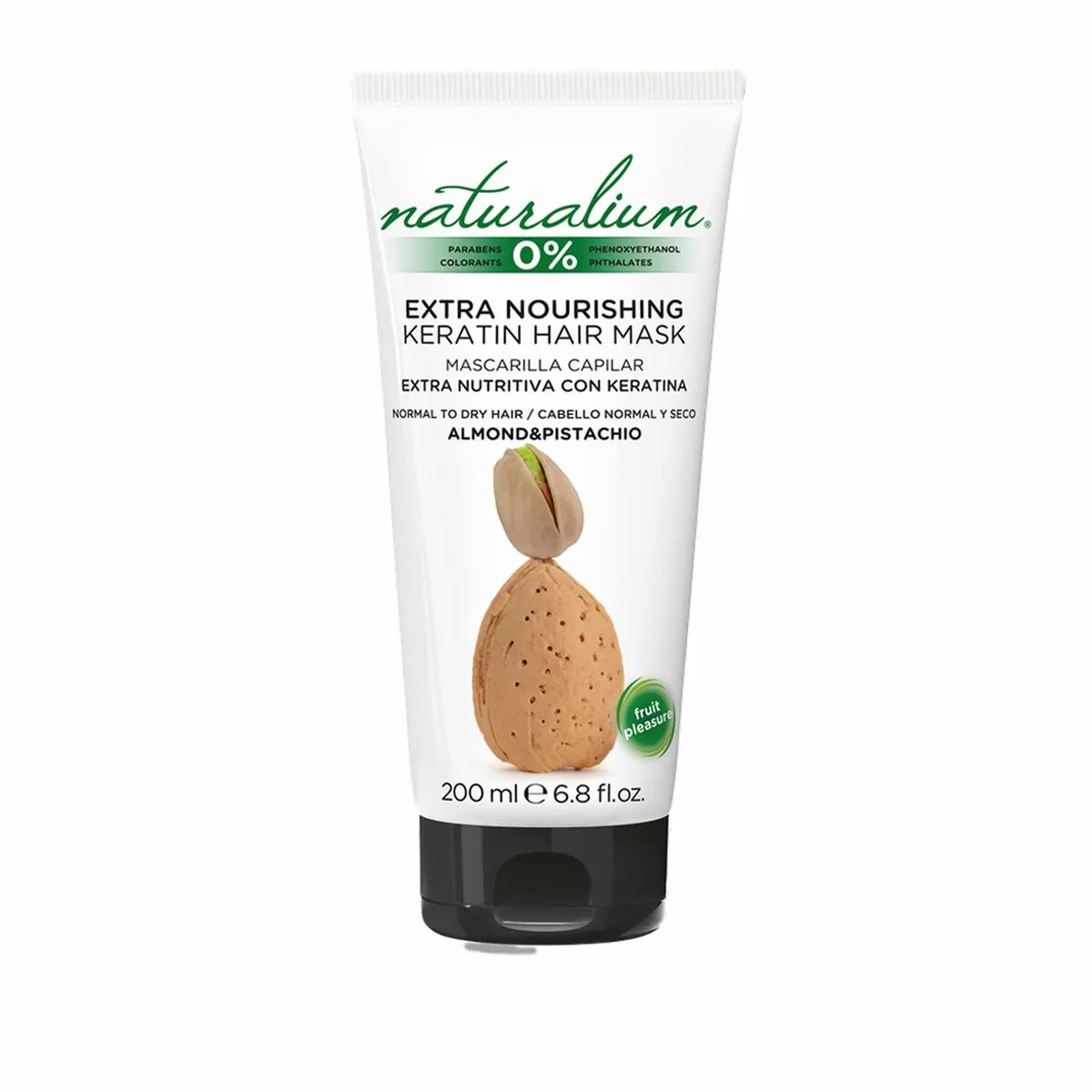 Maschera per Capelli Nutriente Naturalium 200 ml Mandorla Pistacchio