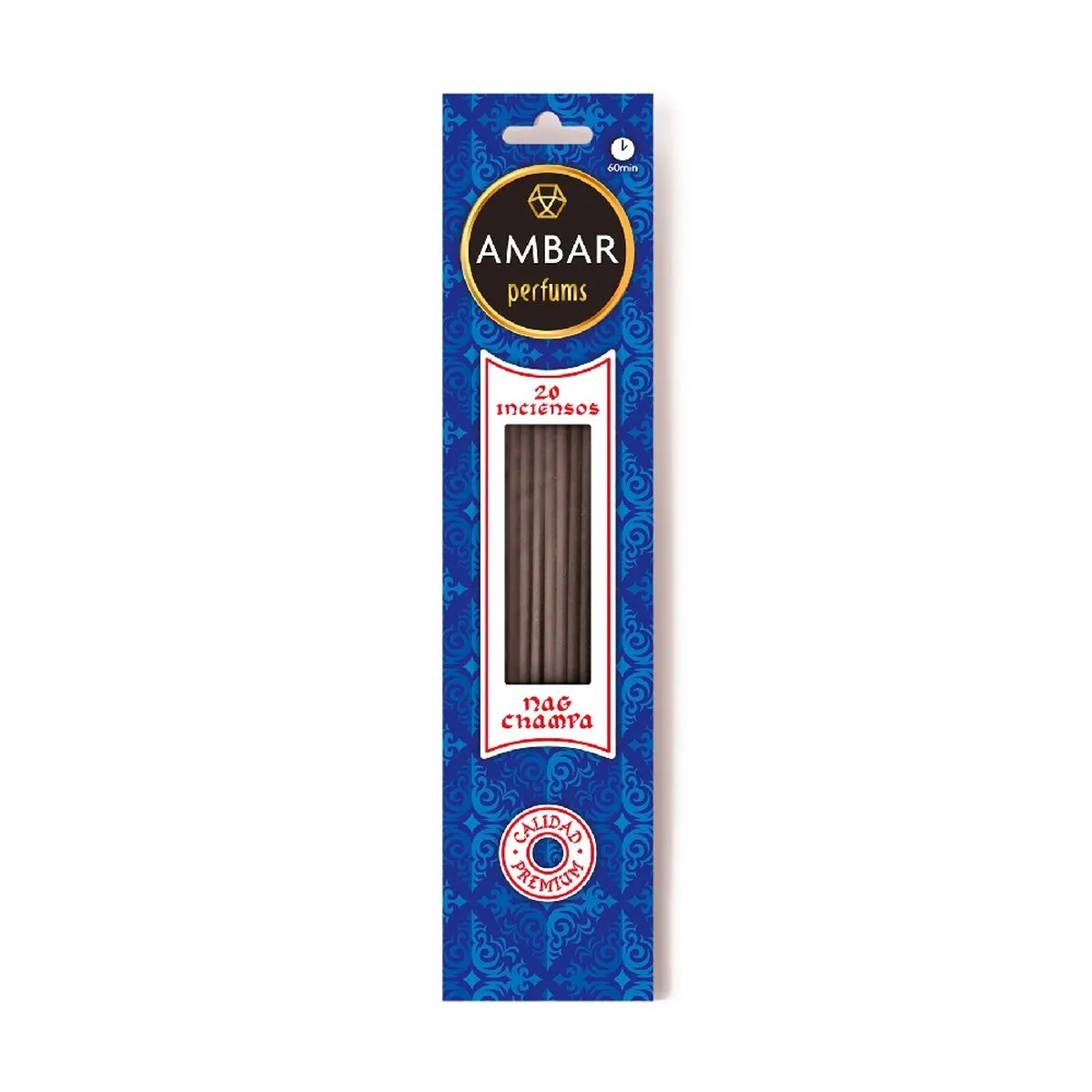 Incenso Ambar Nag Champa 20 Pezzi