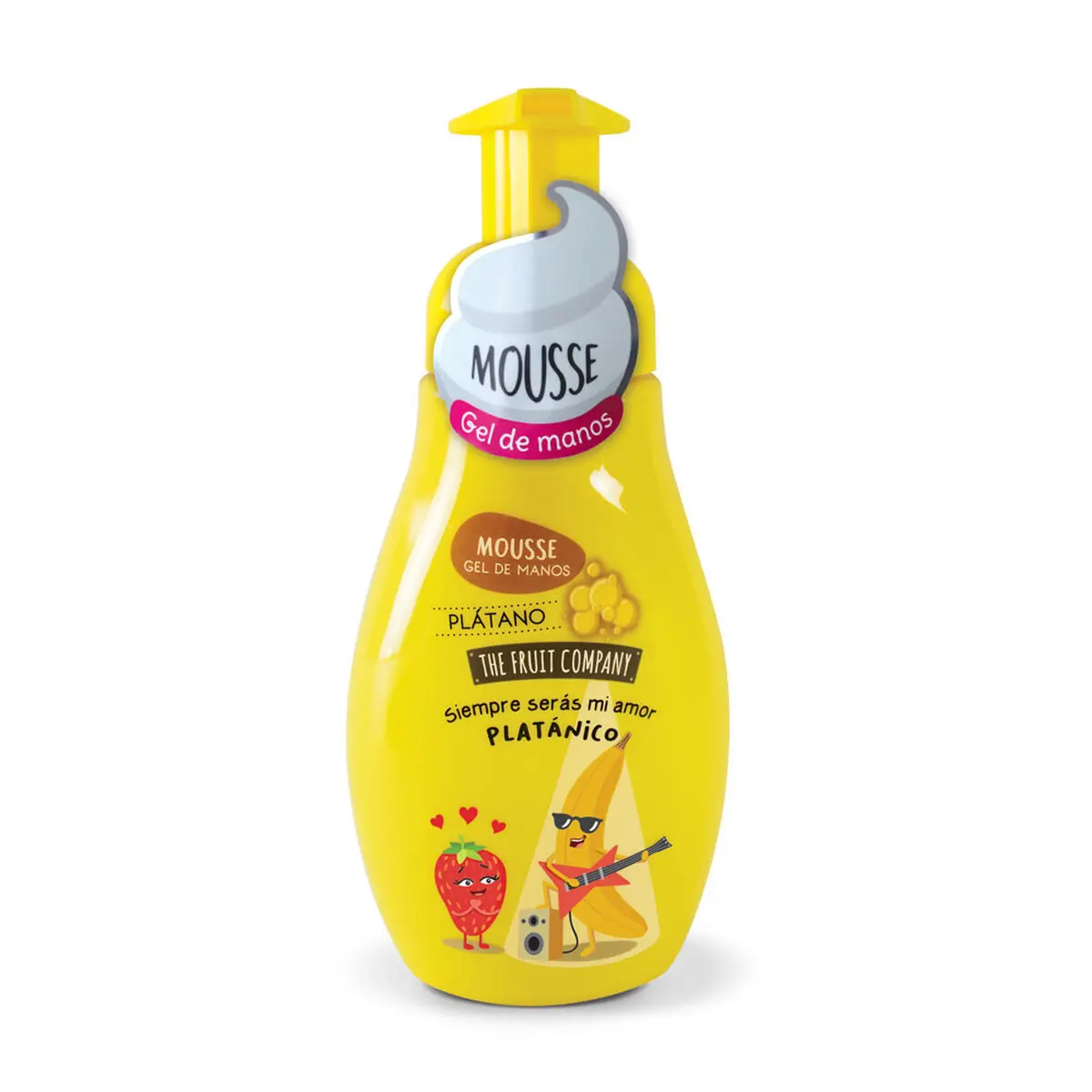 Sapone per le Mani The Fruit Company Mousse Banana (250 ml)