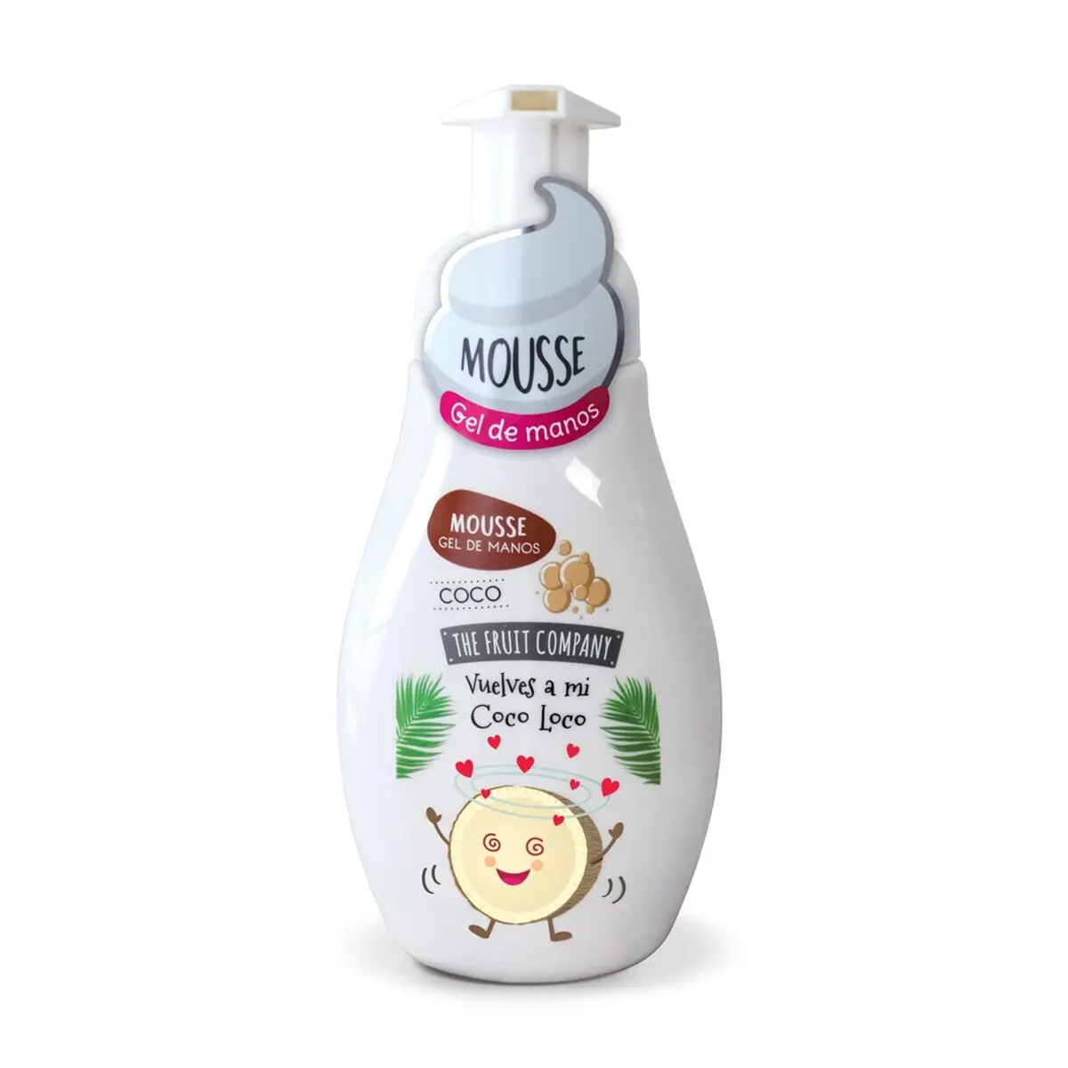 Sapone per le Mani The Fruit Company Mousse Cocco 250 ml