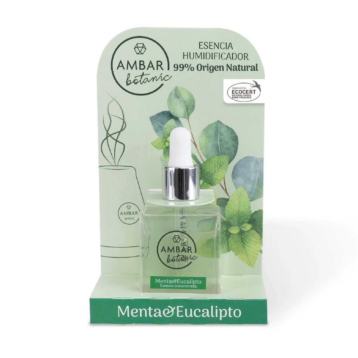 Deodorante per Ambienti Ambar Umidificatore Eucalipto Menta 30 ml