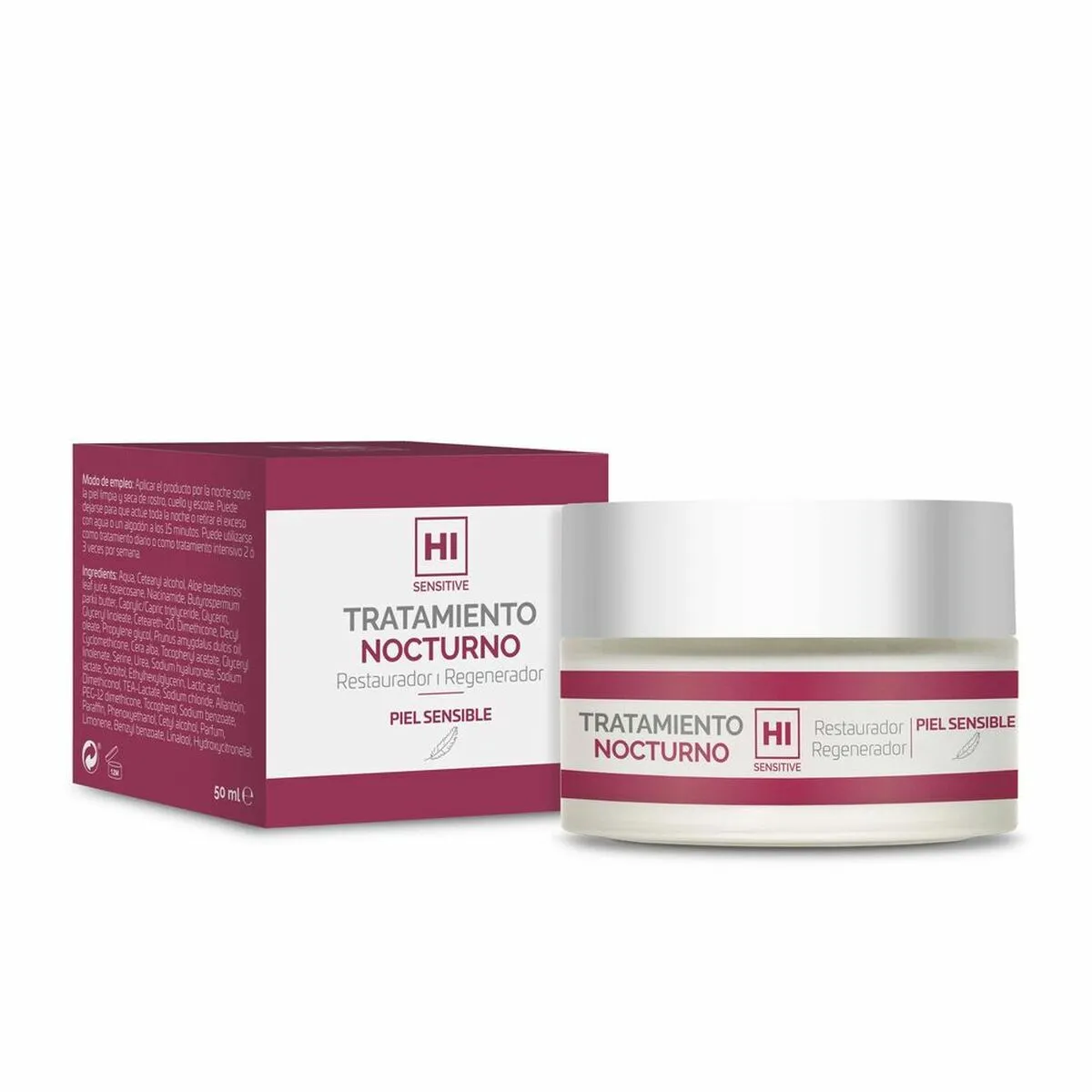 Crema Notte Hi Sensitive Redumodel (50 ml)