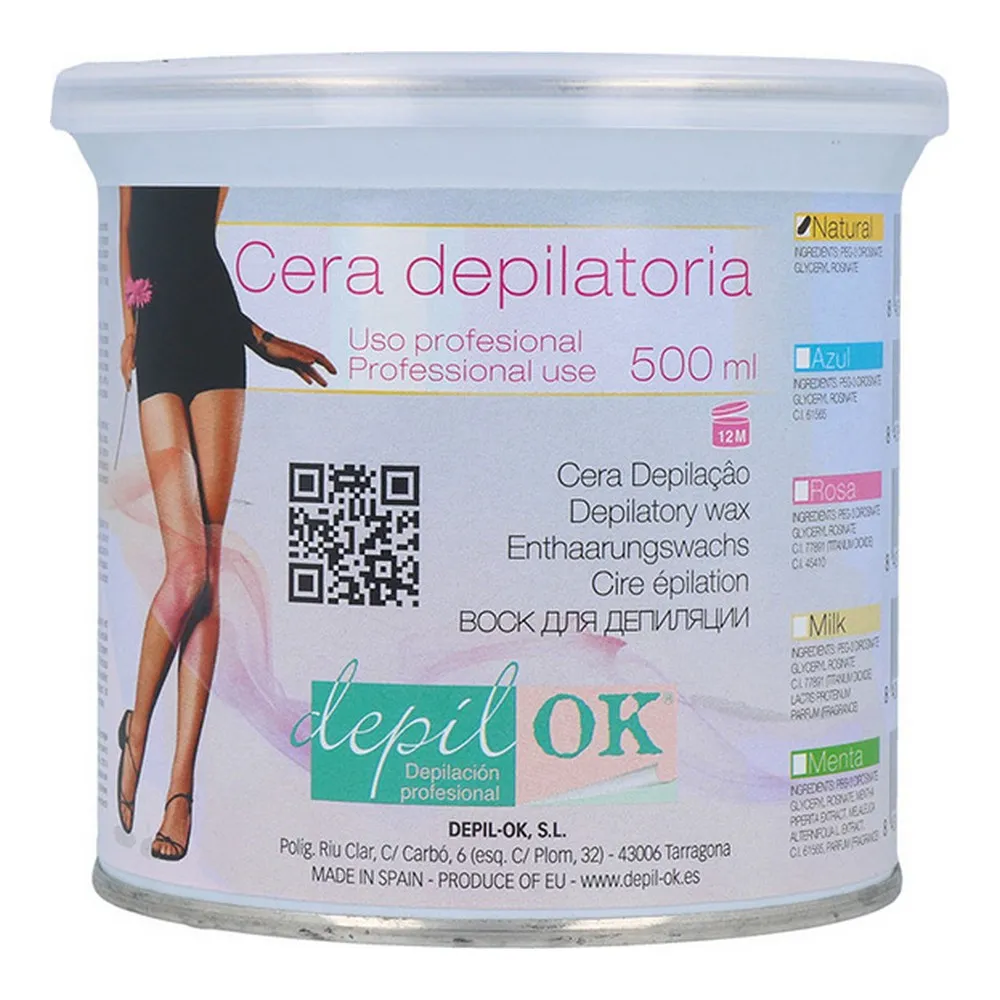 Cera Depilatoria Corpo Depil Ok 309500 (500 g)