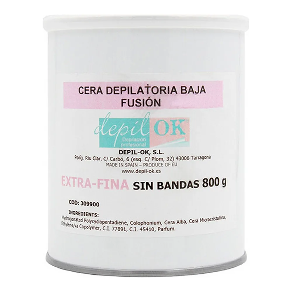 Cera Depilatoria Corpo Depil Ok 12337 (800 g)