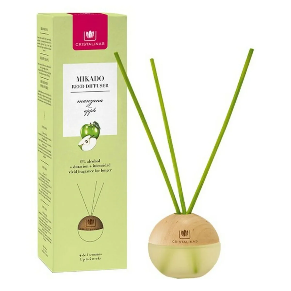 Deodorante per Ambienti Mikado Cristalinas Mikado Esfera Mela 20 ml