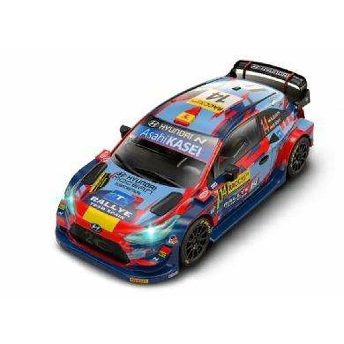 Statua Scalextric Hyundai I-20 Wrc - Solans 18 x 9 x 9 cm Azzurro Rosso