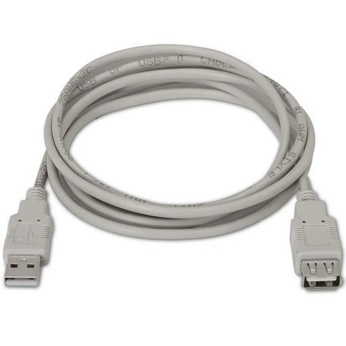 Cavo USB Aisens Beige 1 m