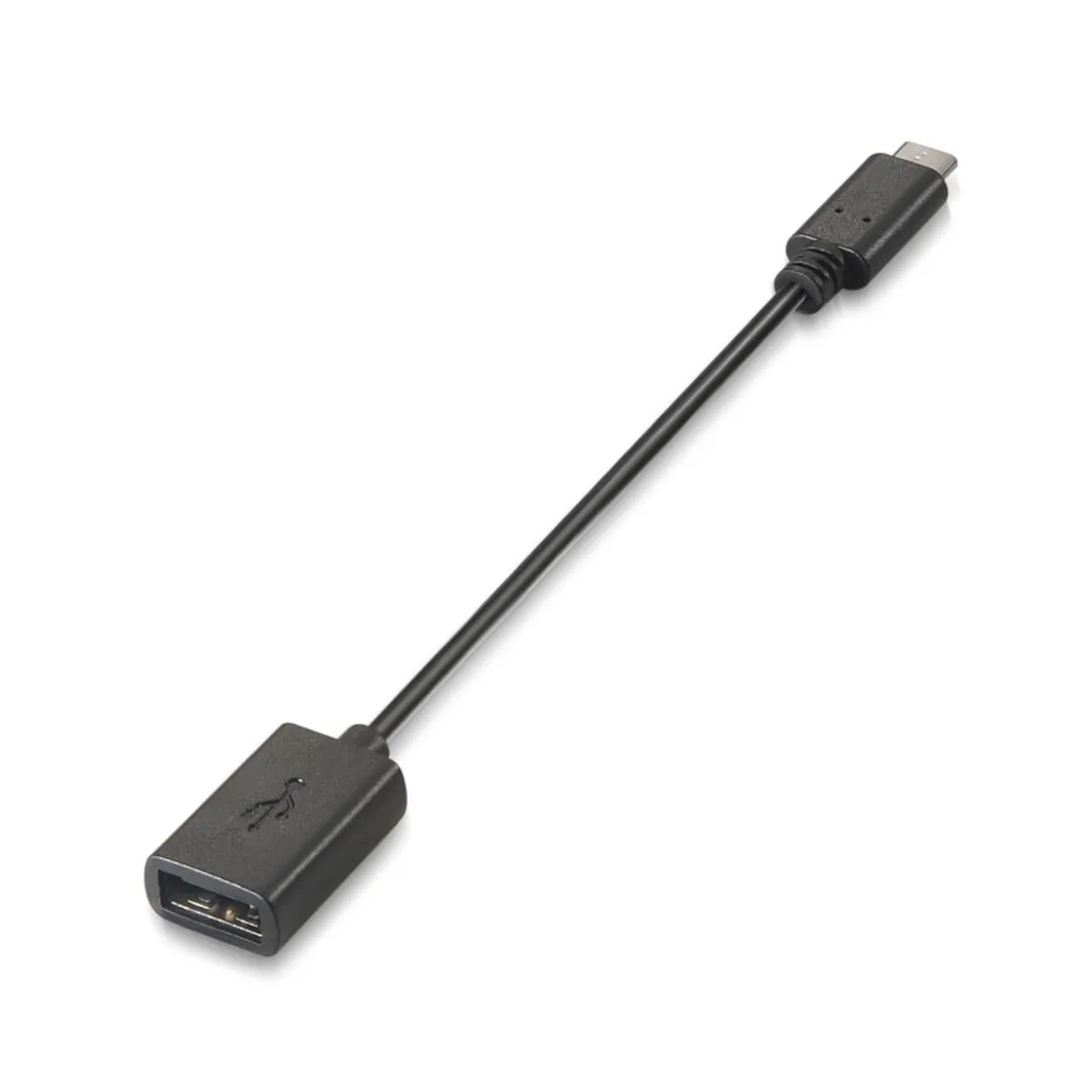 Cavo USB A con USB C Aisens A107-0059 Nero 15 cm