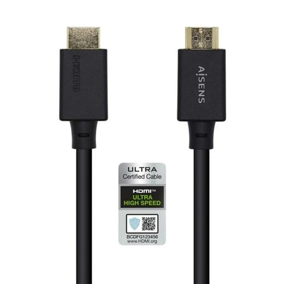 Cavo HDMI Aisens A150-0420 Nero 50 cm