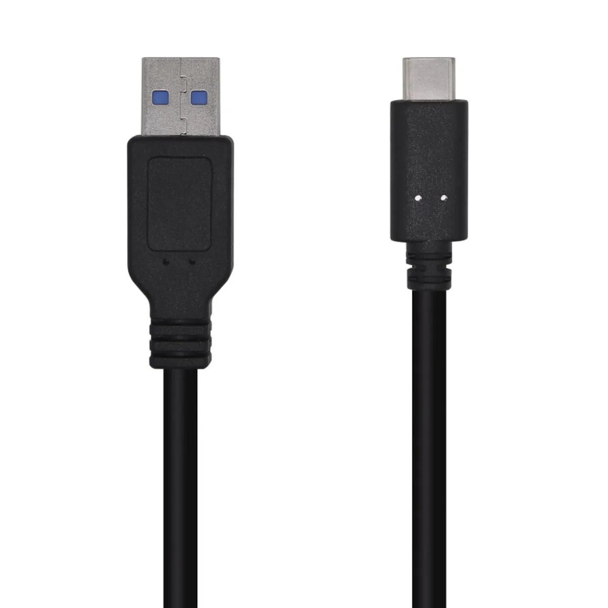 Cavo USB A con USB C Aisens A107-0449 50 cm Nero